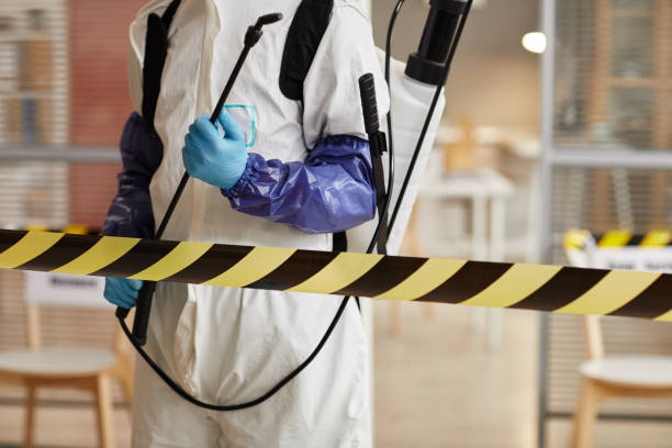 Professional Blood Cleanup technician working in Roscoe, MN